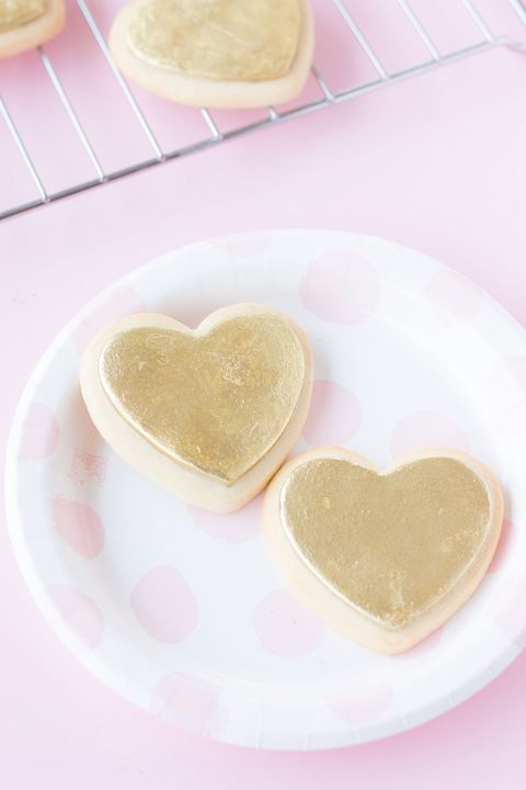 fondant heart cookies valentines day crafts