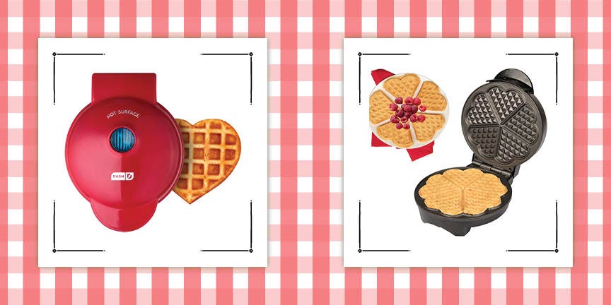 These Heart-Shaped Waffle Makers Are Here for Valentine's Day Breakfast and Beyond