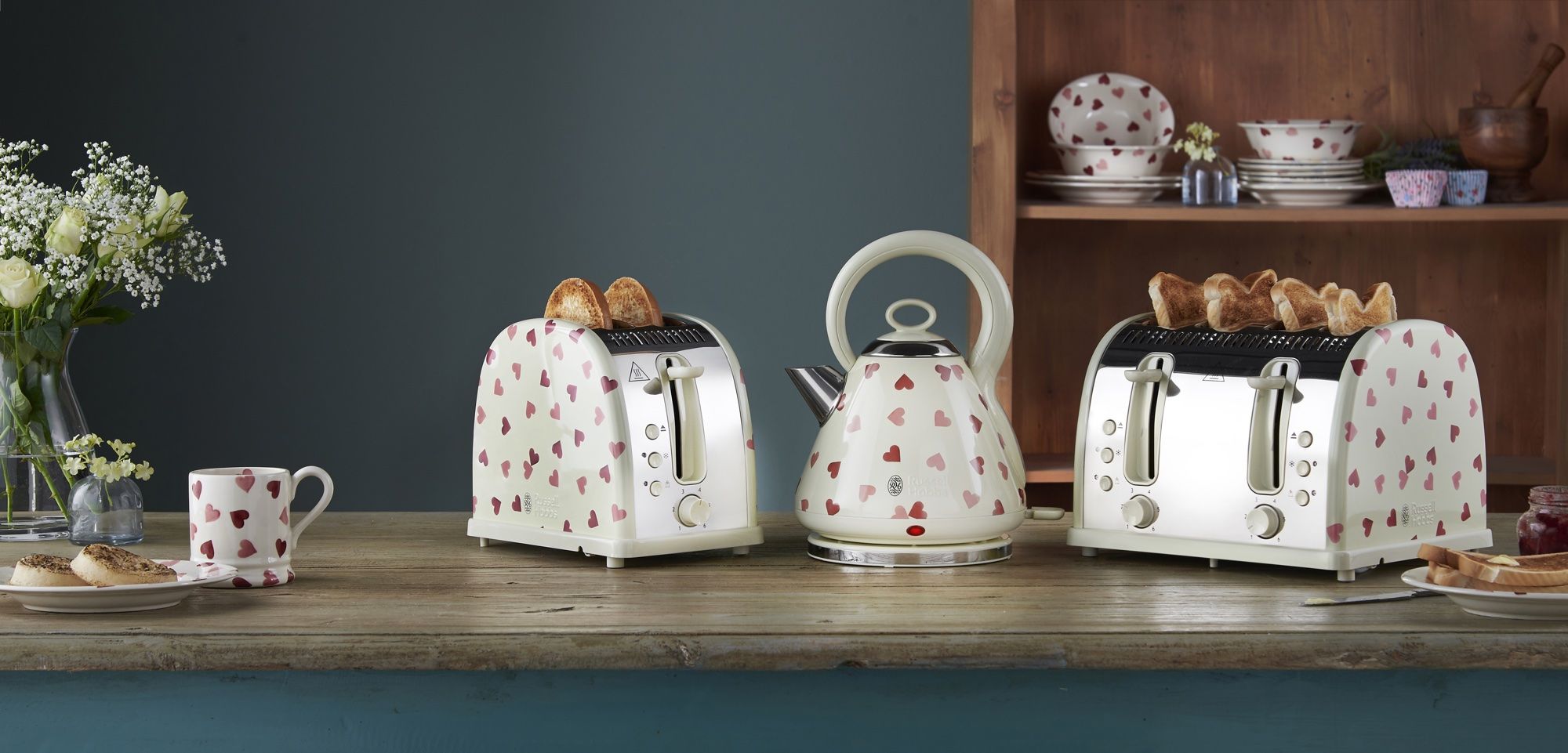 emma bridgewater toaster and kettle