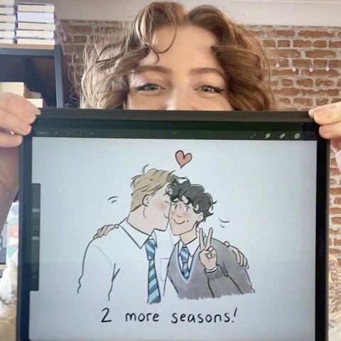 renewed heartstopper alice oseman