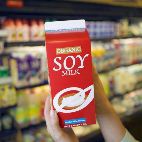 heavy cream substitute soy milk carton