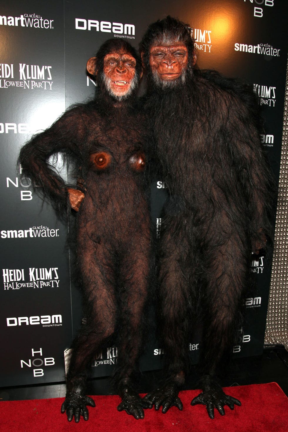 di tahun yang sama 2011, Heidi dan Seal tampil sebagai tokoh dalam Planet of The Apes