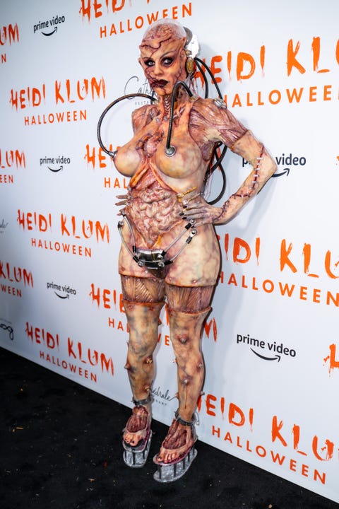 Heidi Klum Halloween Kostüm Heidi Klum Halloween Kostüm