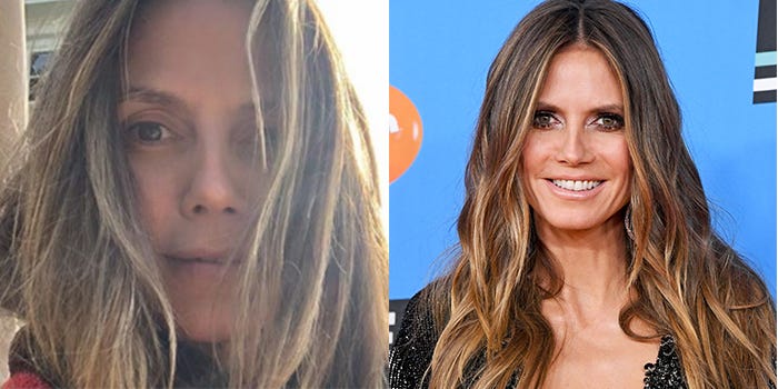 Heidi Klum Looks Stunning in Her Latest Instagram Selfie