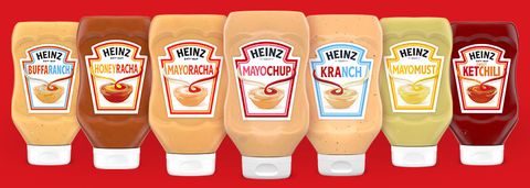 Heinz Has Two New Sauces That Combine Ketchup-Chili Sauce and Buffalo  Sauce-Ranch