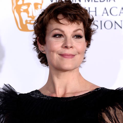Helen McCrory at the BAFTAs in 2019 helen mccrory at the baftas in 2019