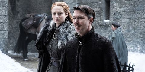 Sansa and Littlefinger on Game of Thrones