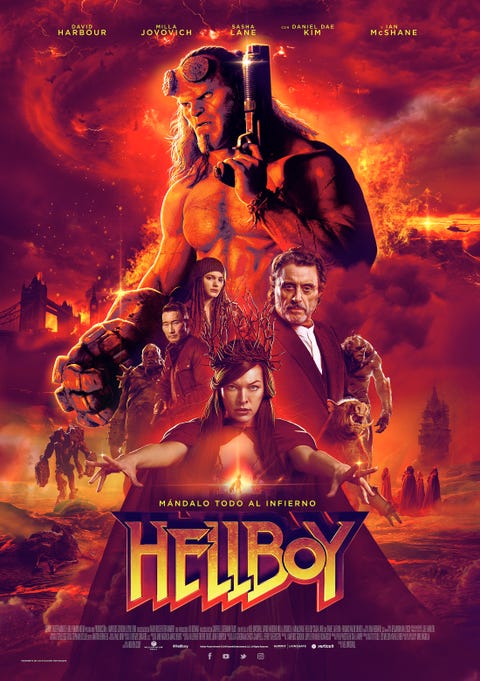  Hellboy Merl n Imagen Hellboy Trailer Estreno P ster