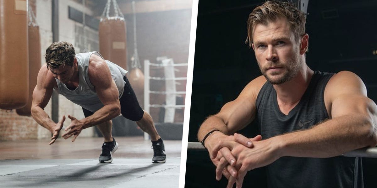 Chris Hemsworth Workout Luke Zocchi Centr Trainer Shares Fat Burning Advice 0944