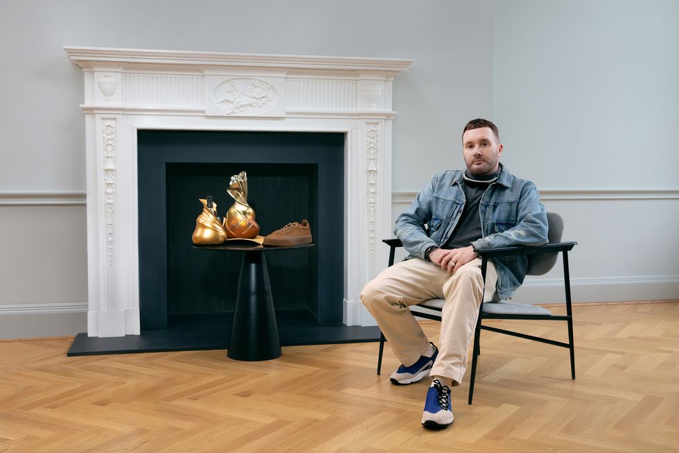 Kim Jones designed sneakers for Hennessy, even though he doesn't drink