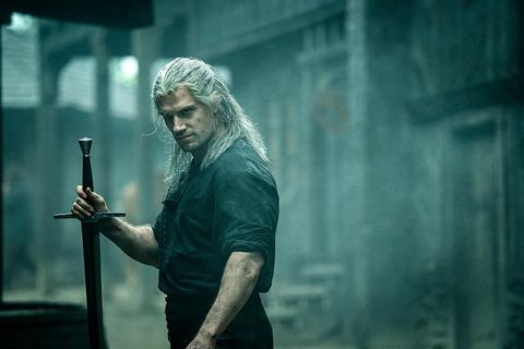 henry cavill como Geralt de Rivia en The Witcher