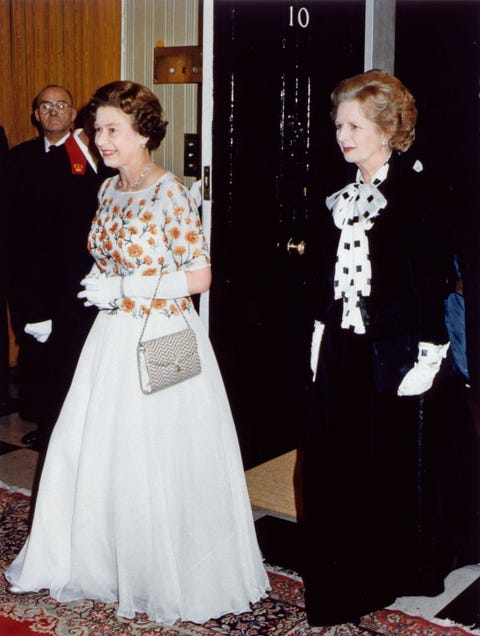 See Queen Elizabeth & Margaret Thatcher's Relationship in Photos