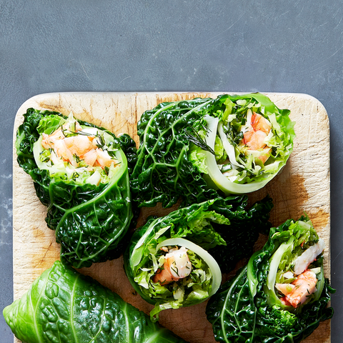 healthy lunch ideas for weight loss herbed shrimp cabbage roll ups recipe