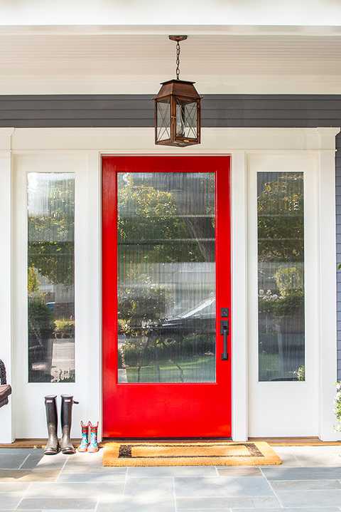 Front Door Colors - Red