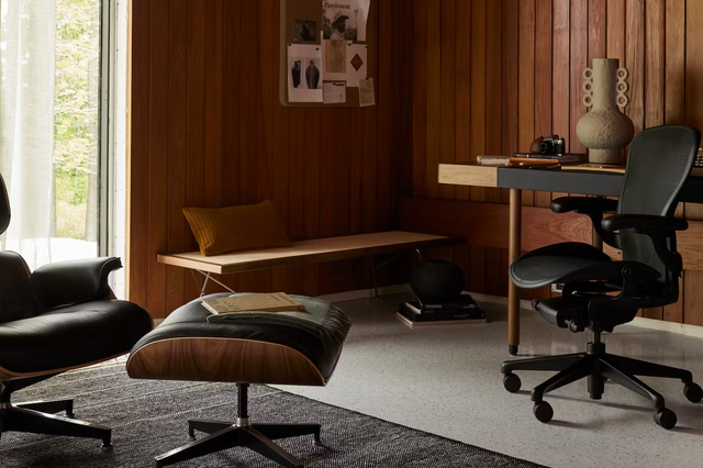 the herman miller eames lounge chair