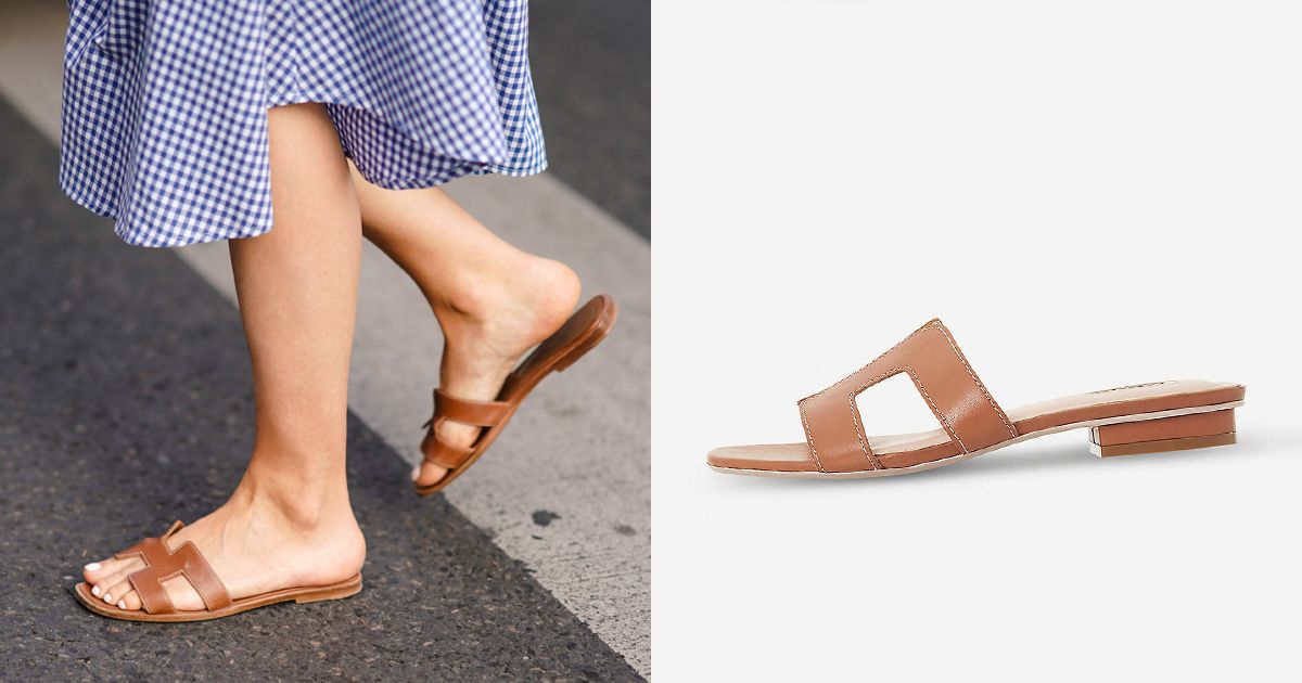 hermes sandals look alike