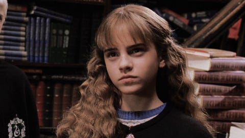 emma watson en harry potter y la camara secreta