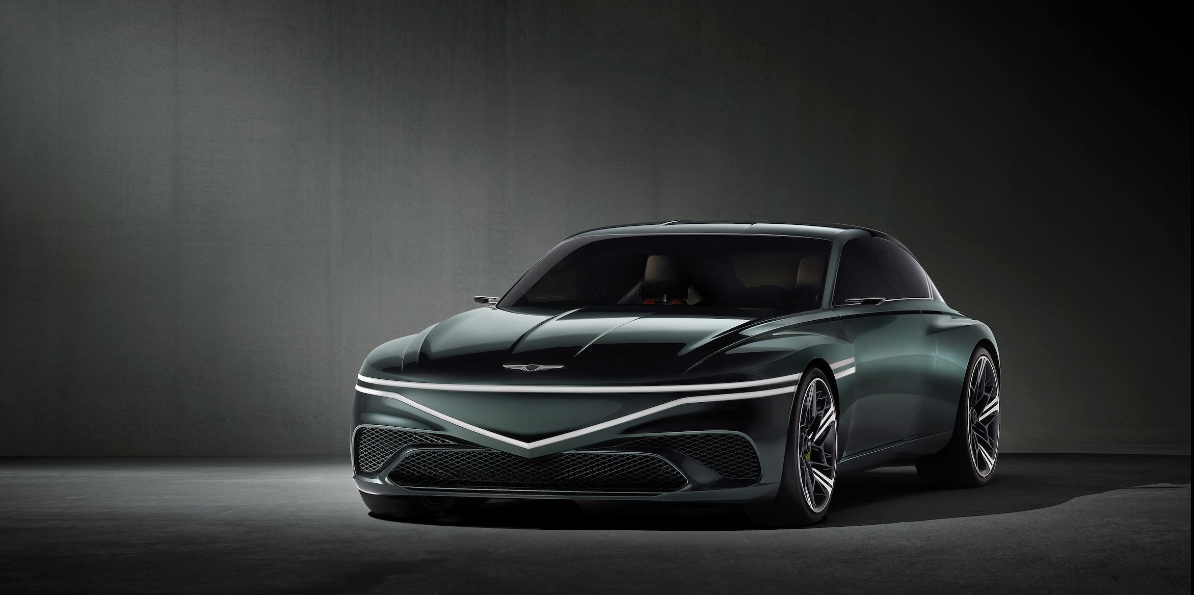The Genesis X Speedium Coupe Is a Stunning Hatchback EV Concept
