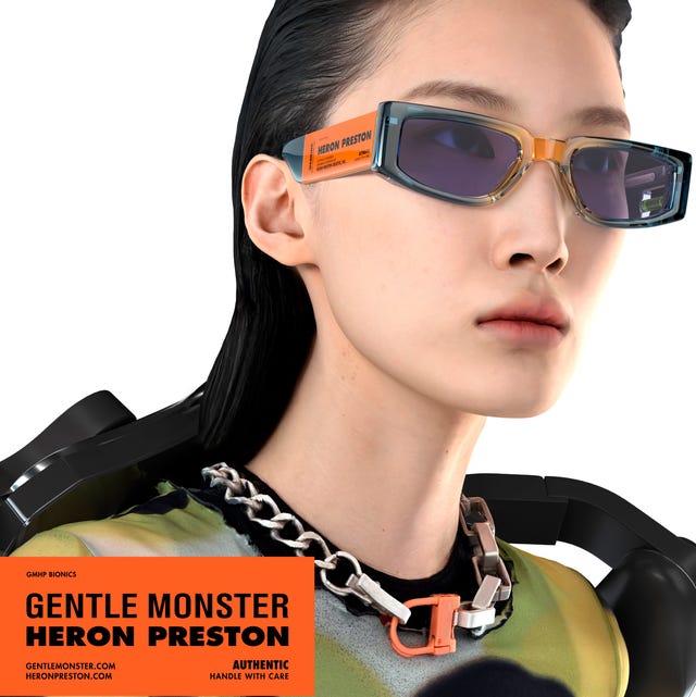 heron preston gentle monster sunglasses