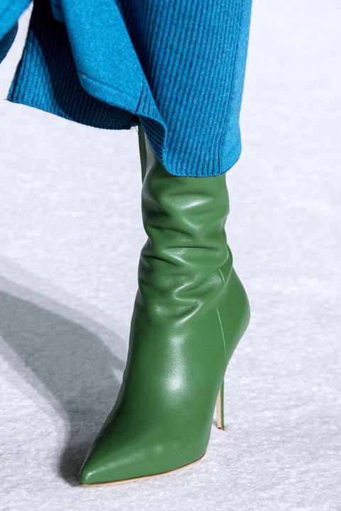 Blue, Green, Textile, Boot, Teal, Aqua, Electric blue, Costume accessory, Turquoise, Leather, 