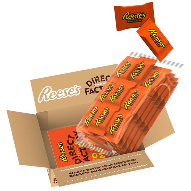 hershey's reese's direct from the factory peanut butter cups