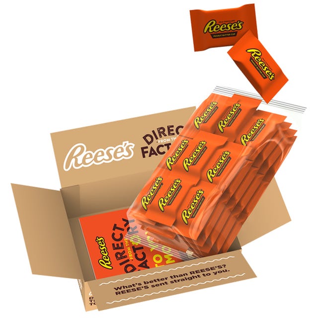 You Can Get a 2.5Pound Box of Reese’s Cups Straight From the Hershey’s