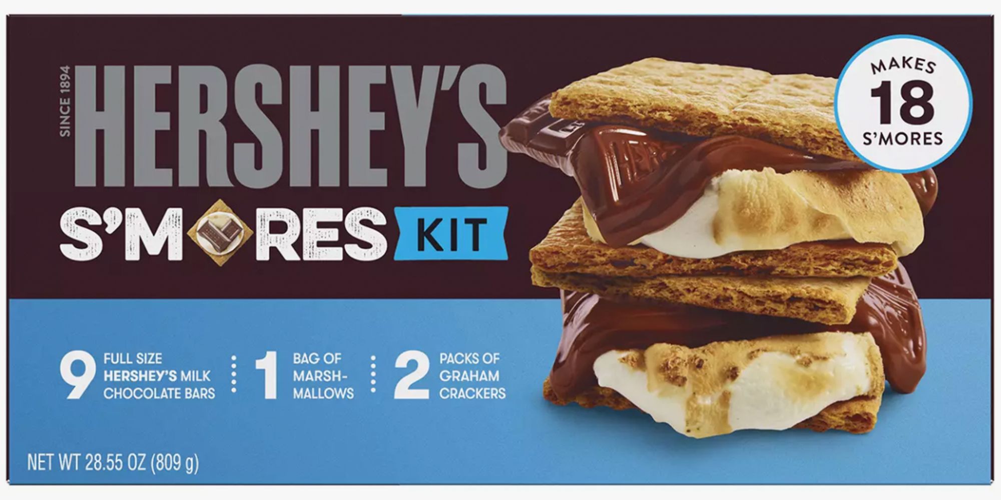 This Hershey S S Mores Kit Guarantees You Always Have Graham Crackers Chocolate And Marshmallows