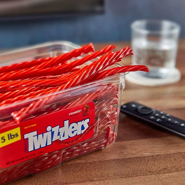 hershey's twizzlers 5 pounds of strawberry licorice candy