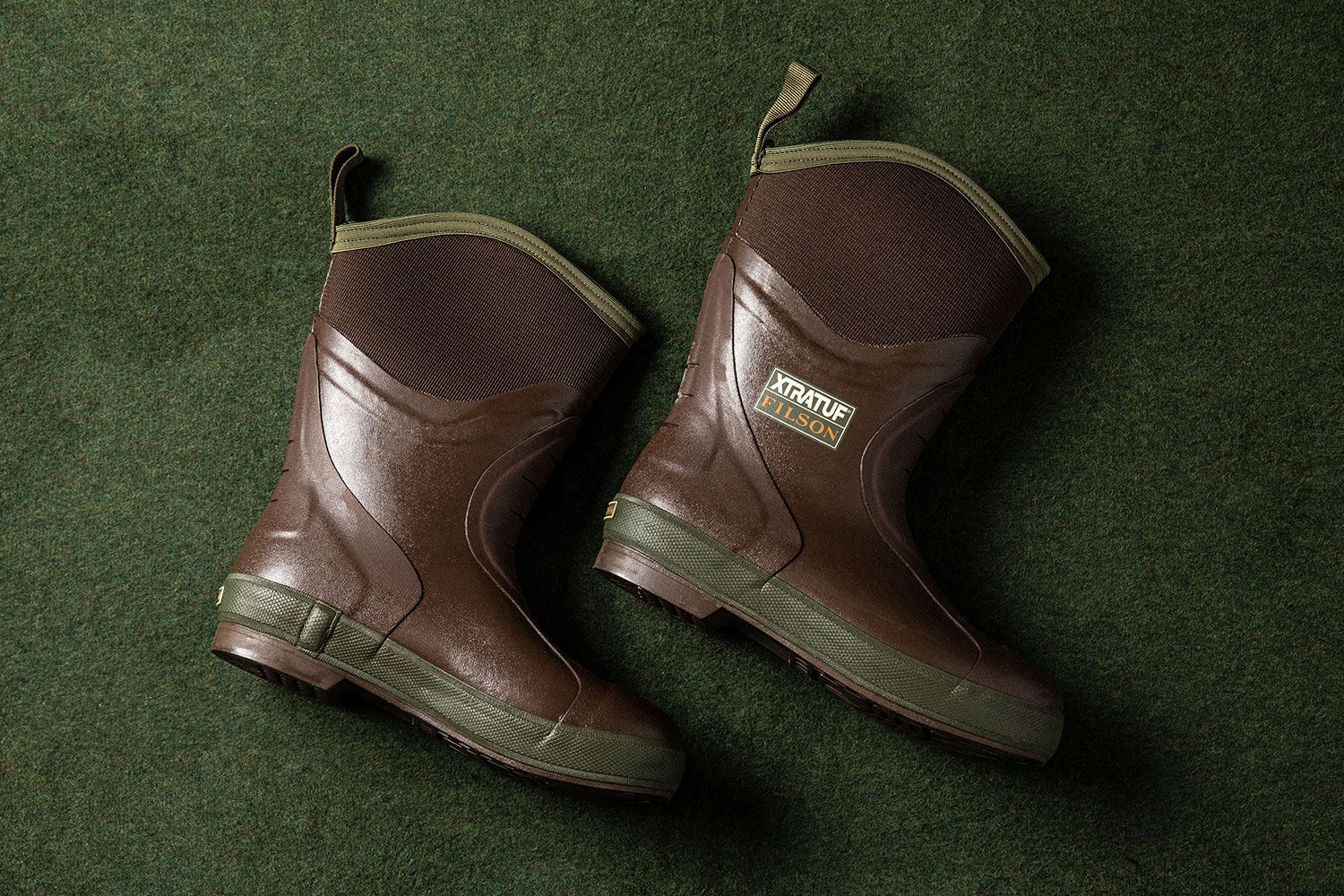 filson rubber boots