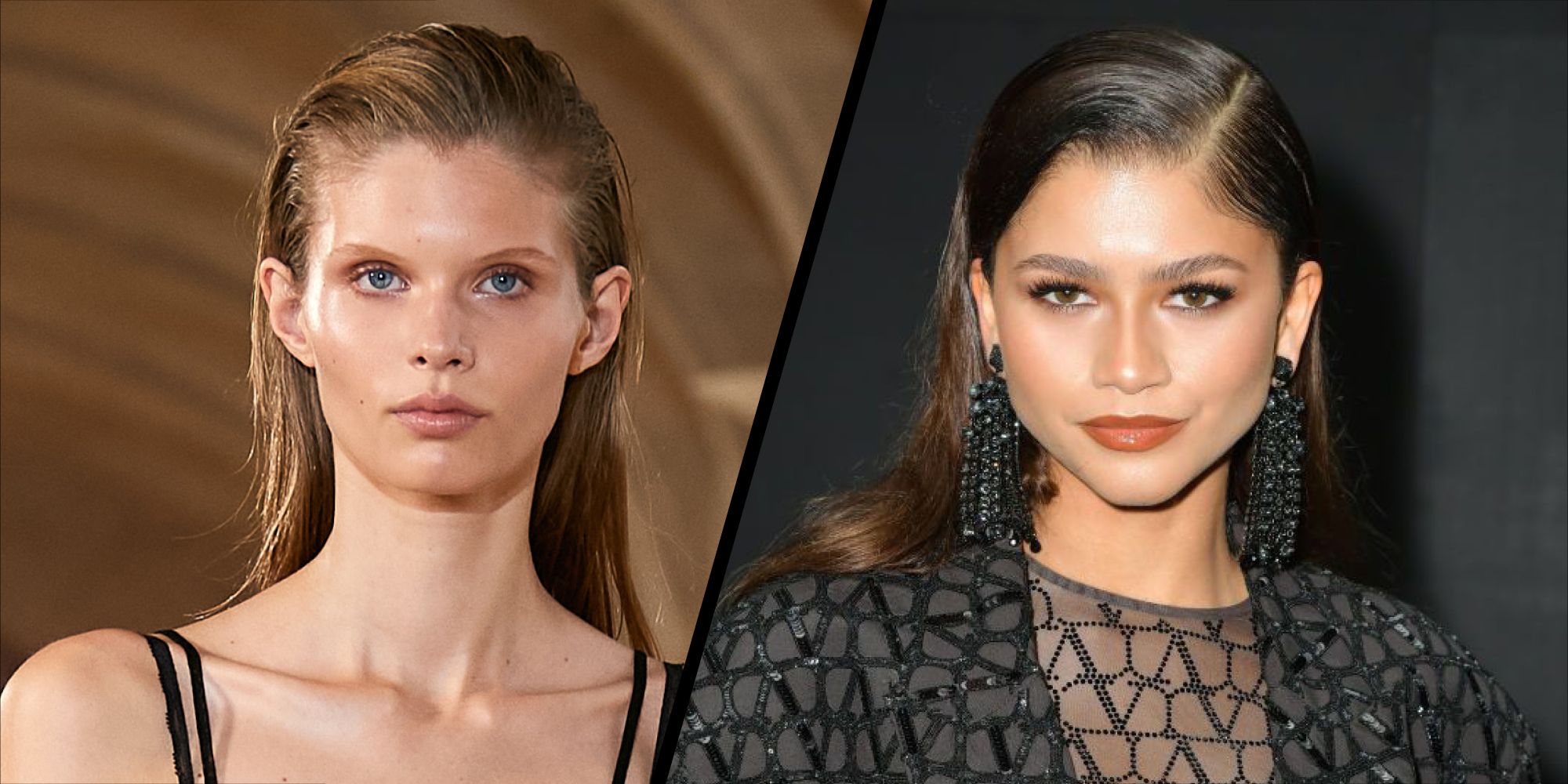 High gloss hair is fashion week's standout style for SS23 High gloss hair is fashion week's standout style for SS23