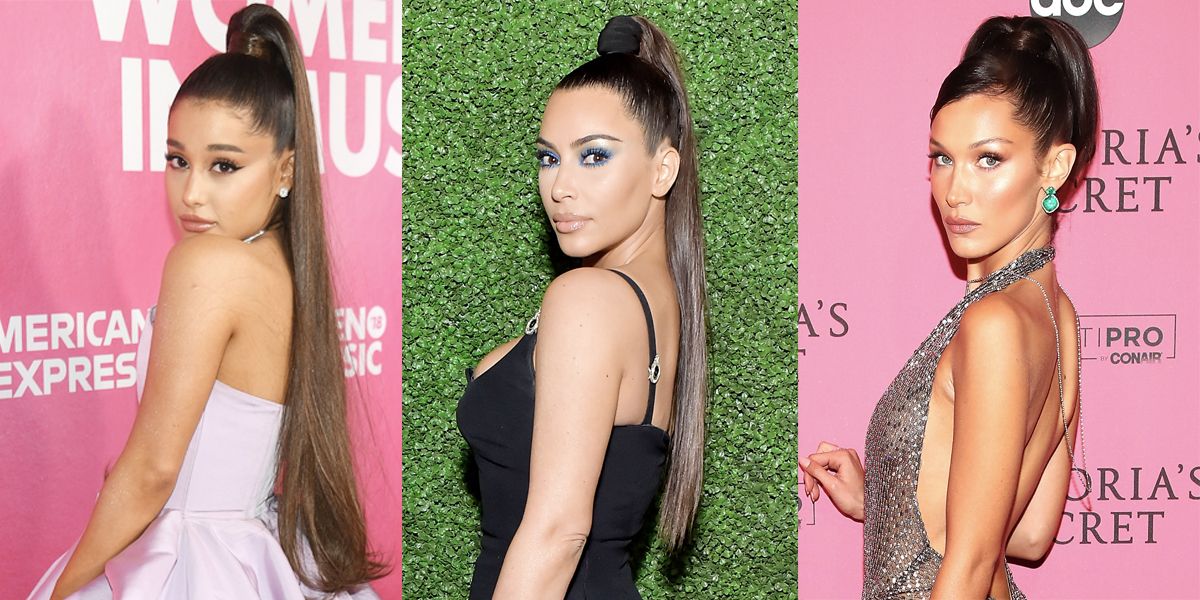 The High Ponytail Is Officially Dead Low Ponytail Trend At New