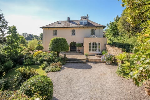 Beautiful Georgian Villa With Exquisite Interiors For Sale In Devon ...