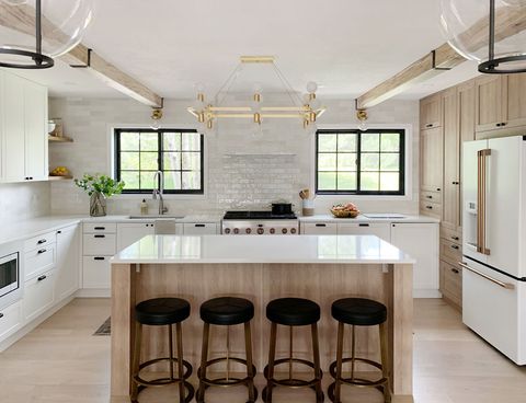 How Chris Loves Julia Made A Super Luxe Looking Kitchen With Ikea