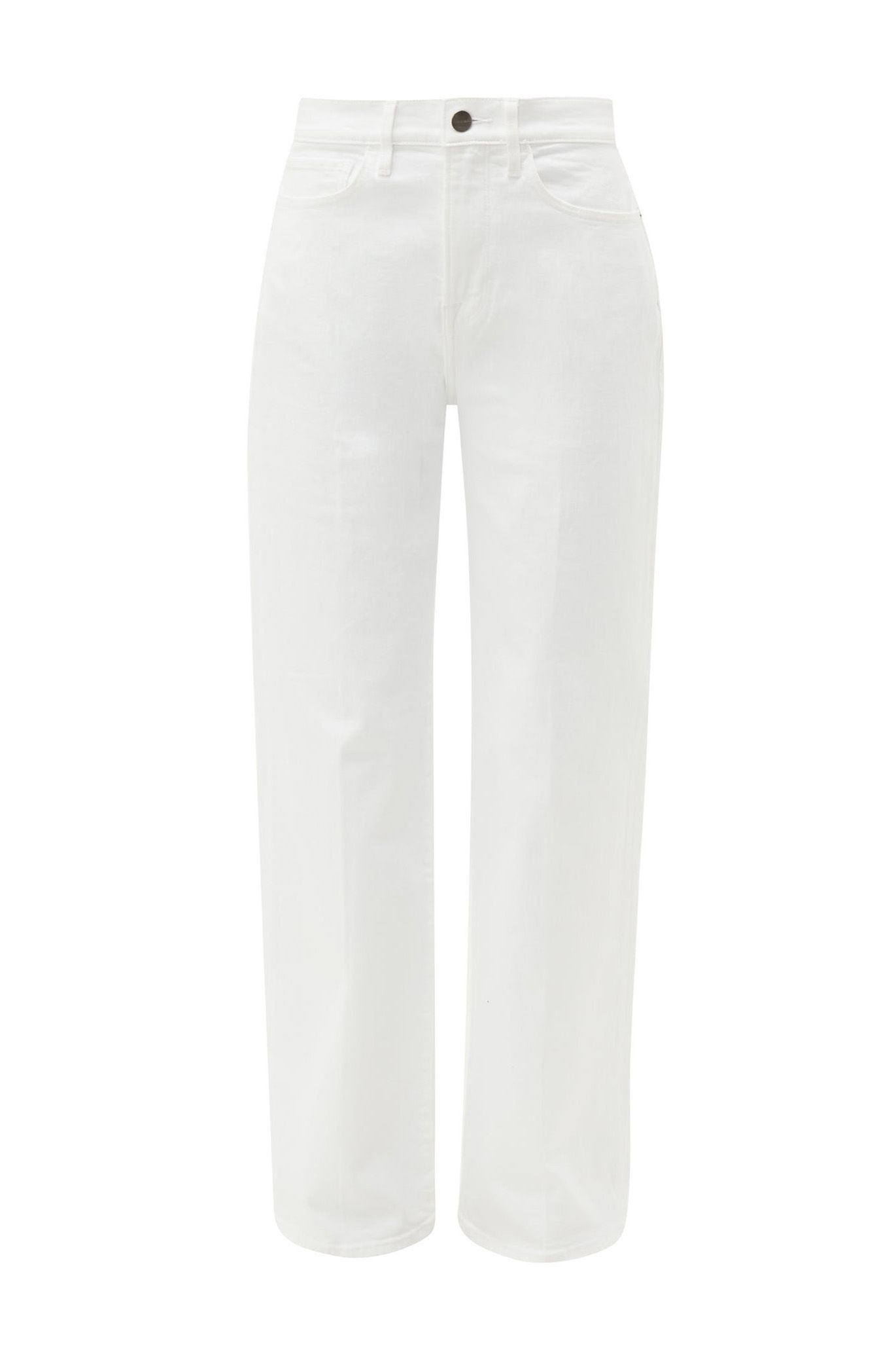 cotton jeans white