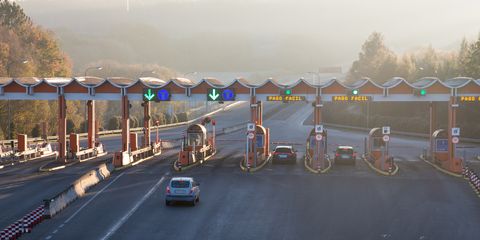 highway toll gate