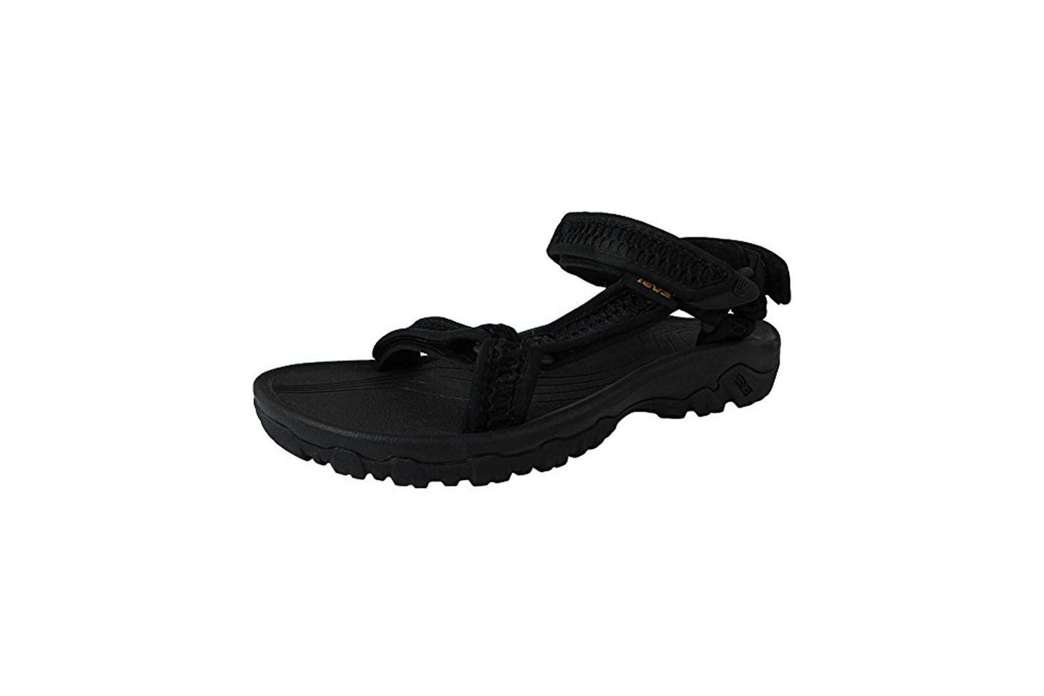 womens black hiking sandals