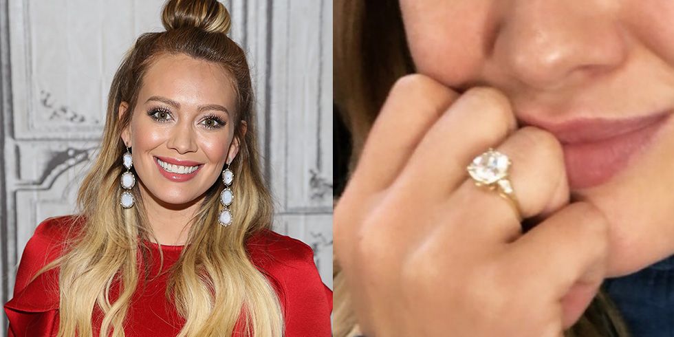 celebrities with tiffany engagement rings