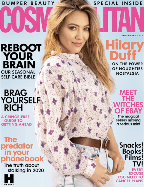 hilary duff cosmopolitan uk interview