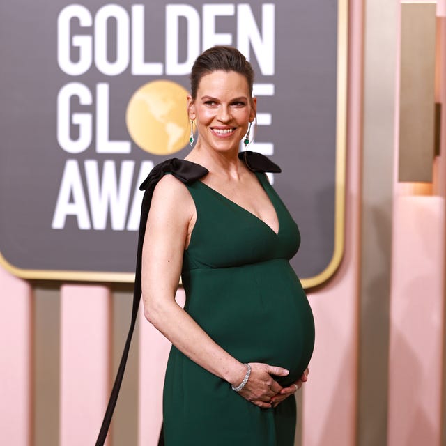 Hilary Swank de 48 años en la recta final de su embarazo Hilary Swank de 48 años en la recta final de su embarazo