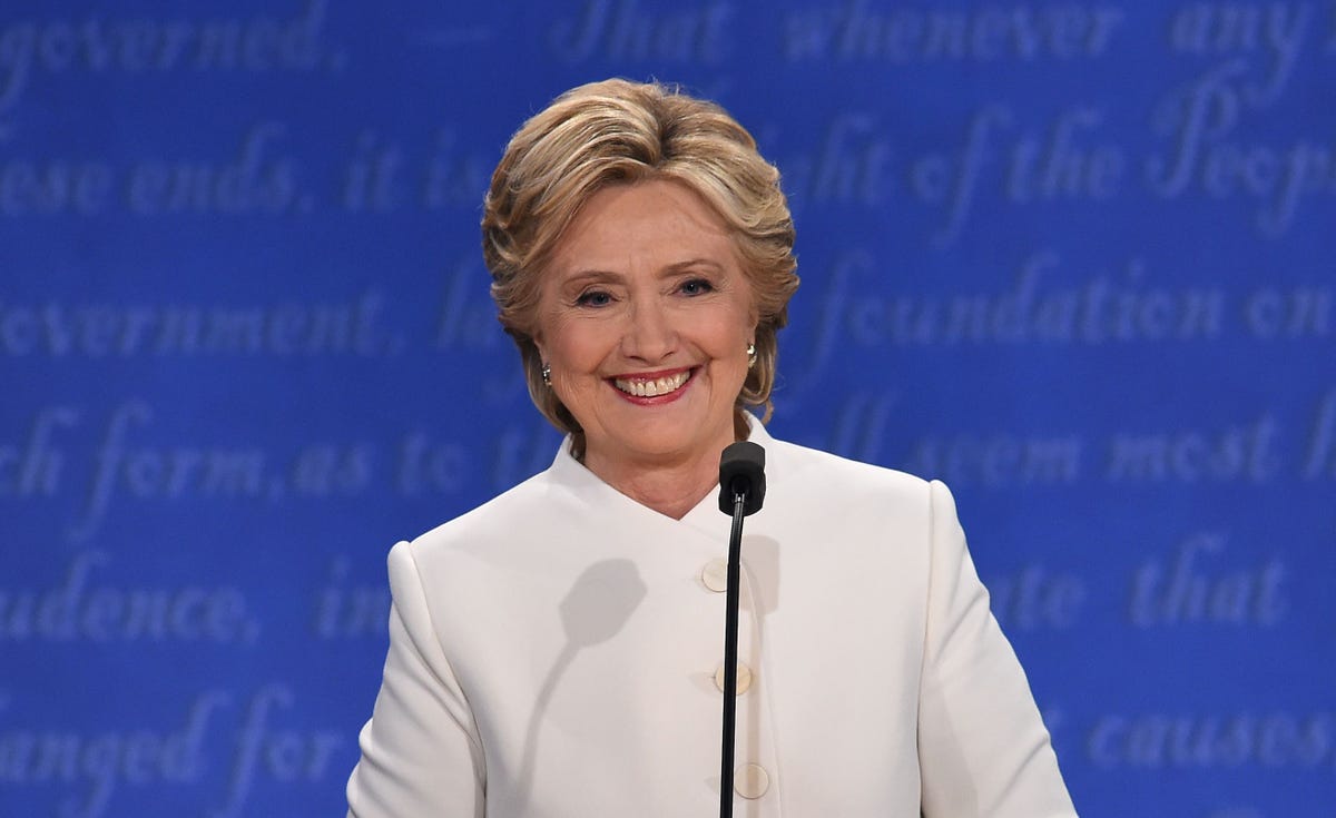 Hillary Clinton Speaks About Women At Third Presidential Debate 