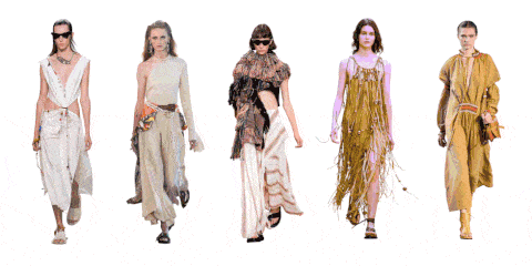 hippy modernism - fashion trend 2019