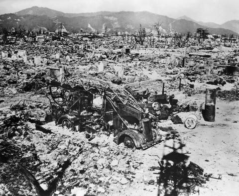 Hiroshima After Atomic Bombing hiroshima after atomic bombing