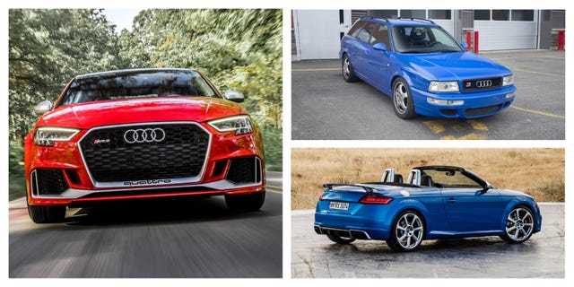 A Visual History Of Audi S High Performance Rs Models