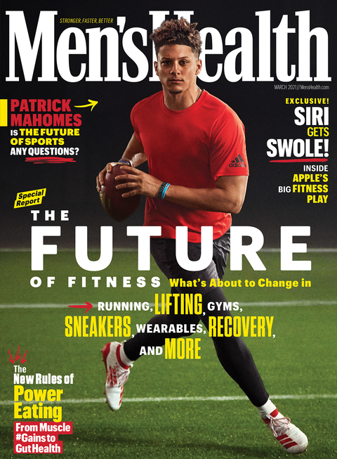 men's health march 2021   patrick mahomes