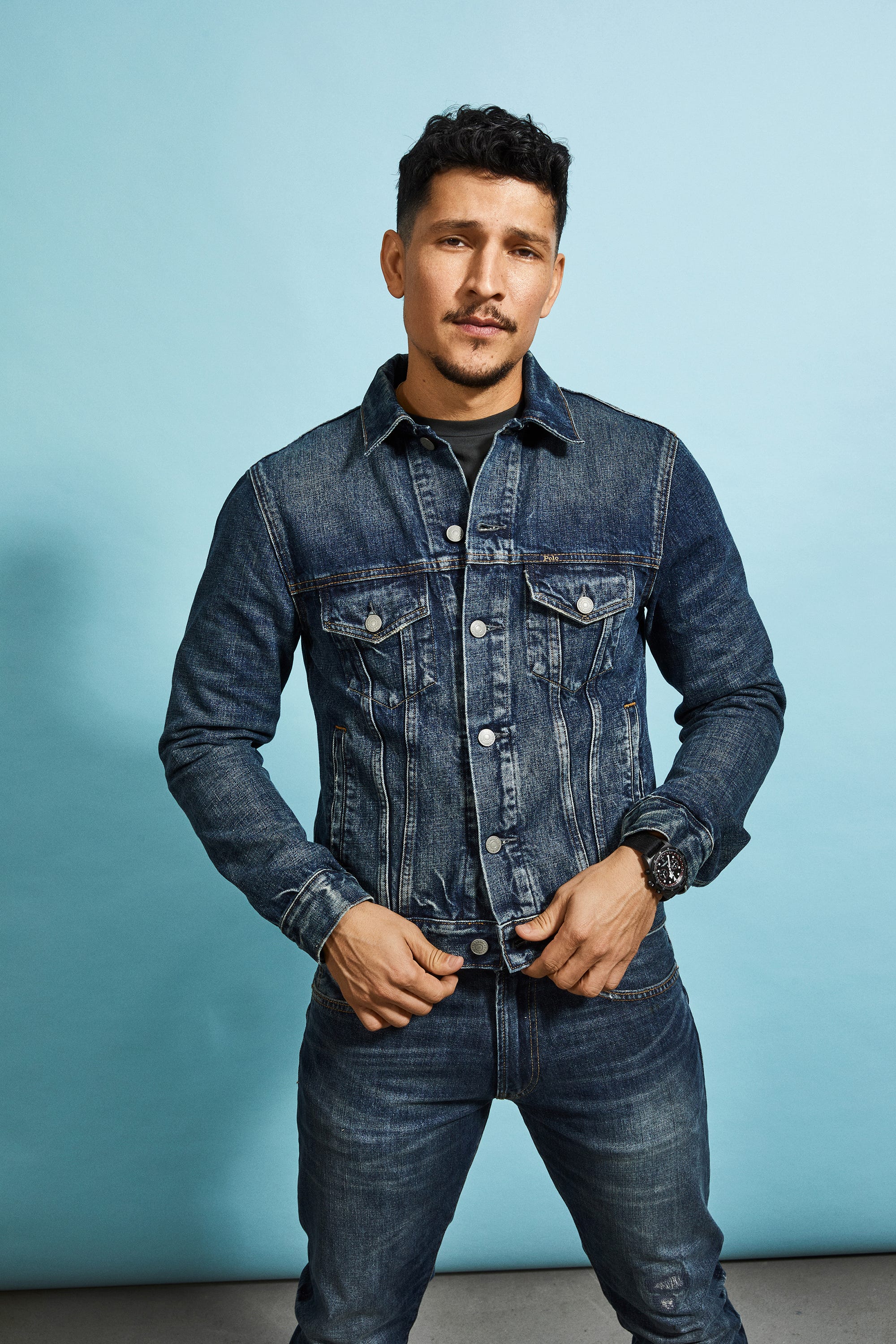Danny Ramirez Shows You How to Wear the Coolest Jeans for Spring