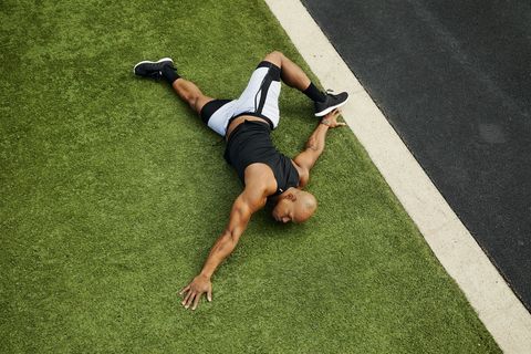 mad mobility jahkeen washington performing scorpion stretch tank and shorts by nike sneakers by apl