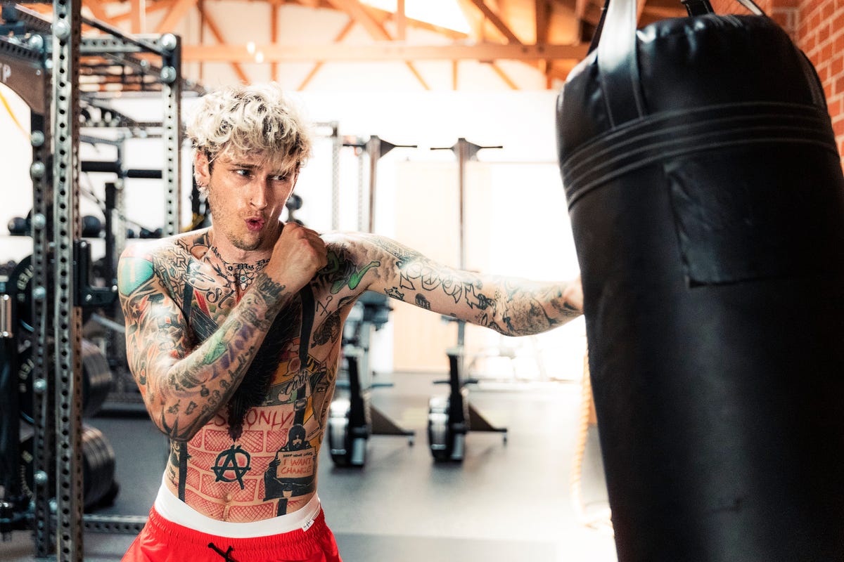 Machine Gun Kelly Opens Up About His Fitness and Training 