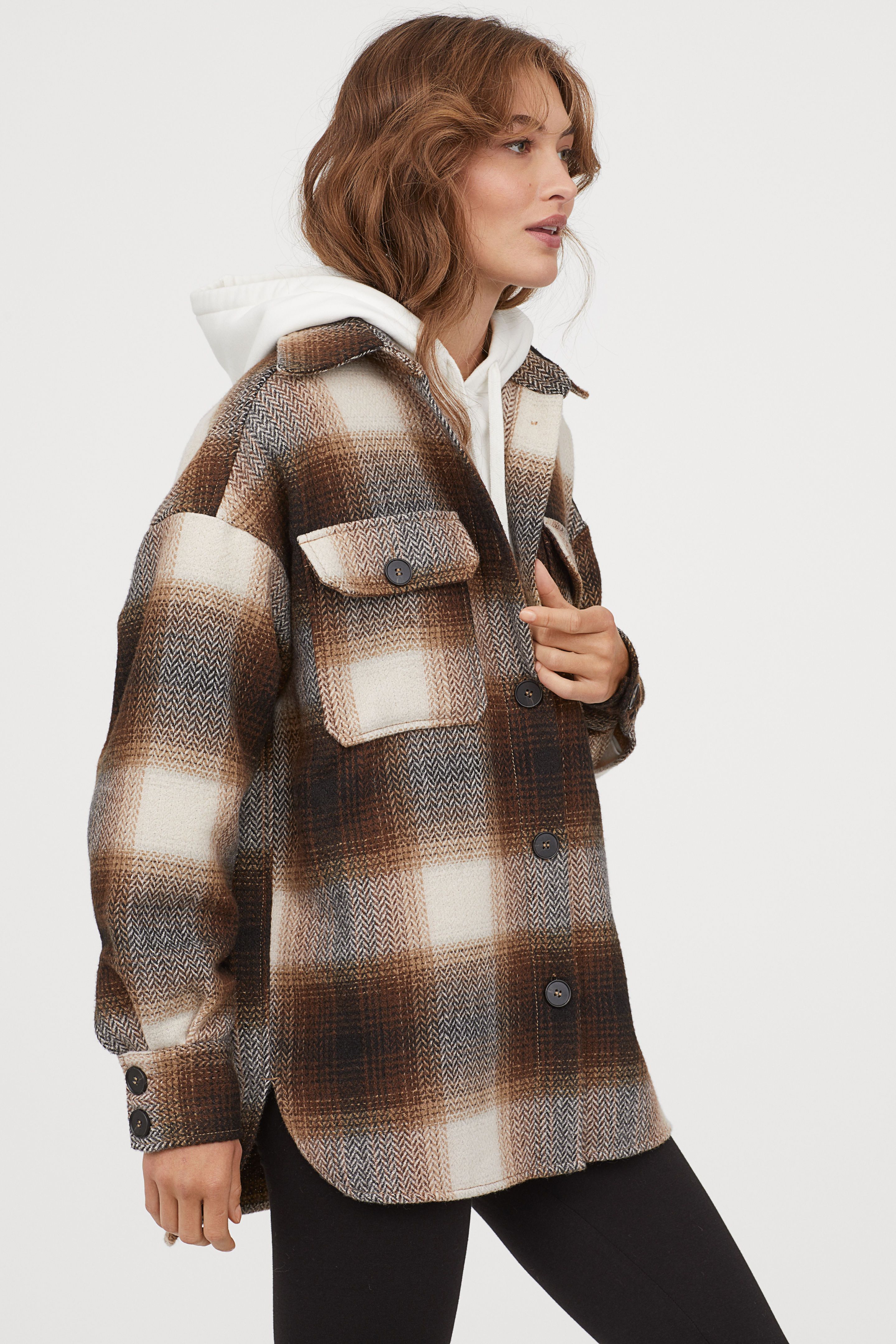 chloe checked jacket