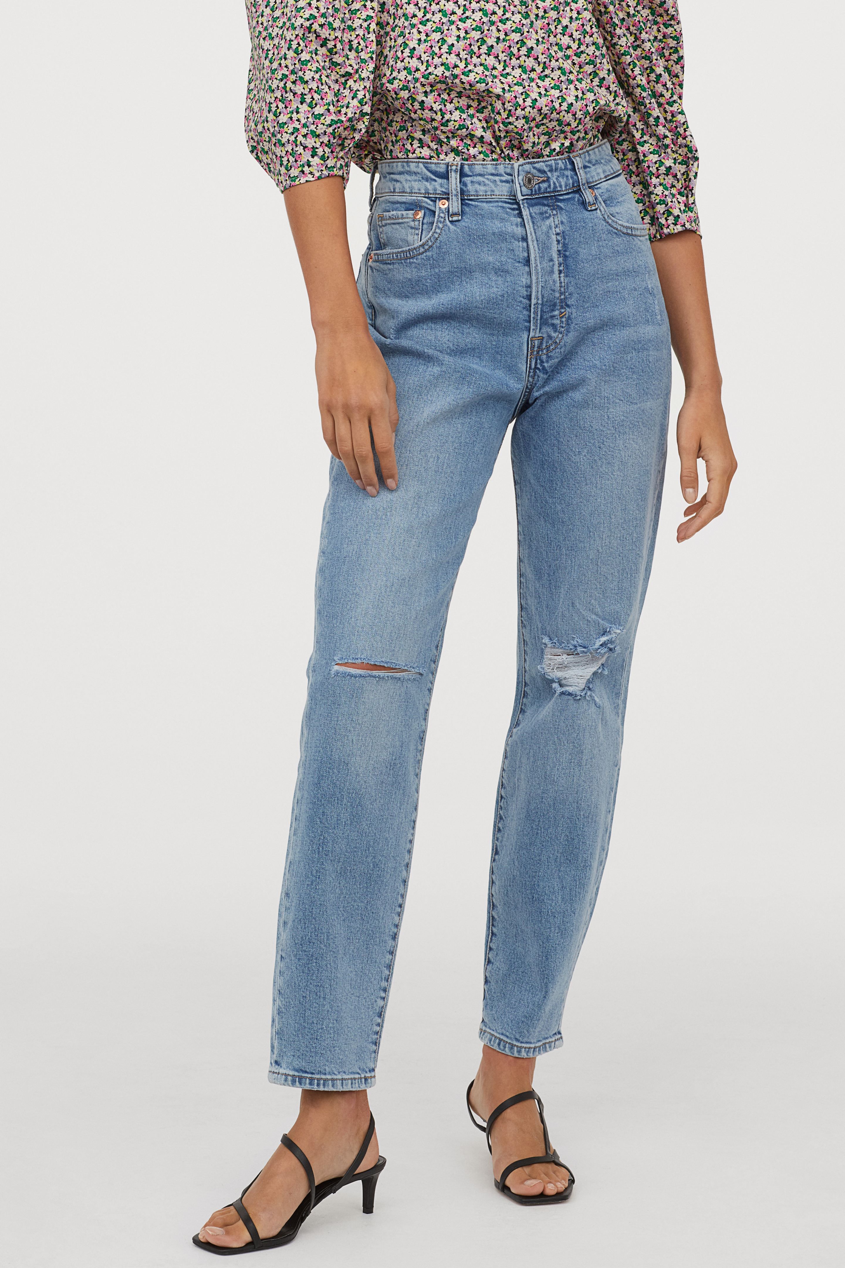 h and m mum jeans