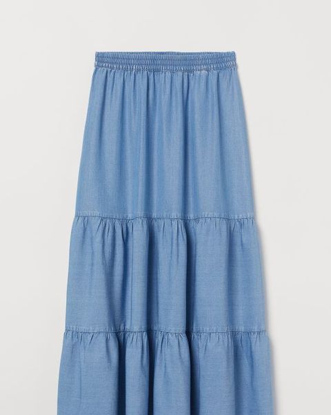 mesa Abierto Resplandor H&M tiene las faldas largas más ideales de la temporada